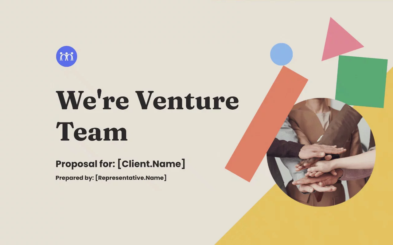 Preview of Marketing Presentation Template
